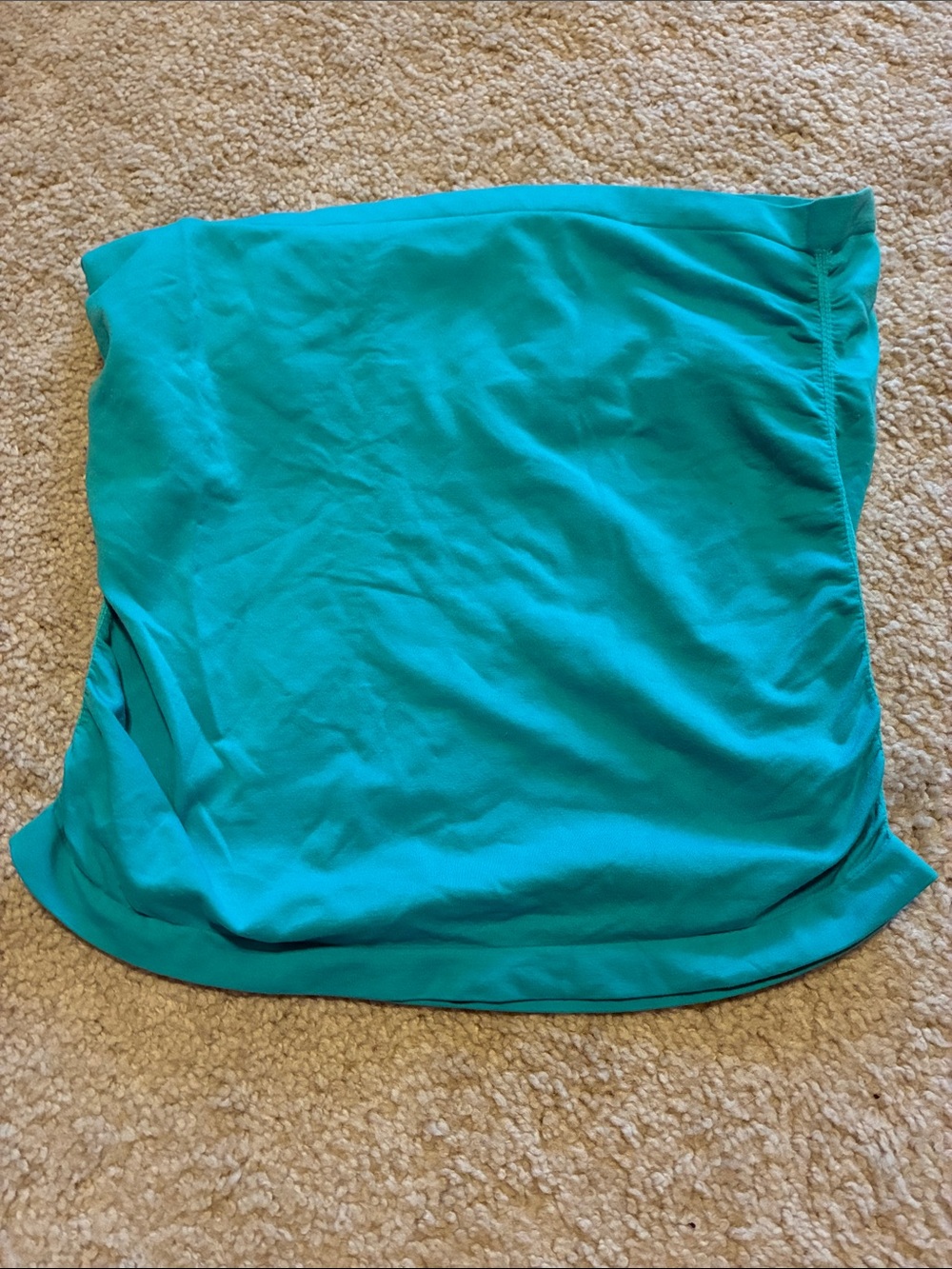 Turquoise Women’s Tube Top - Sleek Strapless wear